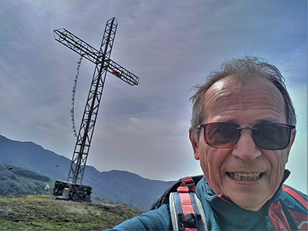 Anello del PIZZO DI SPINO (958 m) da Spino al Brembo via Pregaroldi il 27 aprile 2023 - FOTOGALLERY